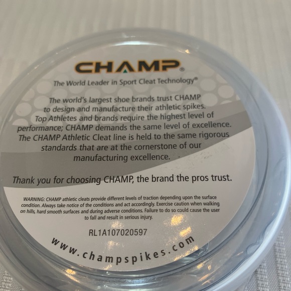 Champ Track Spikes 3/16” Steel Needle Spikes. NEW. - Picture 2 of 4